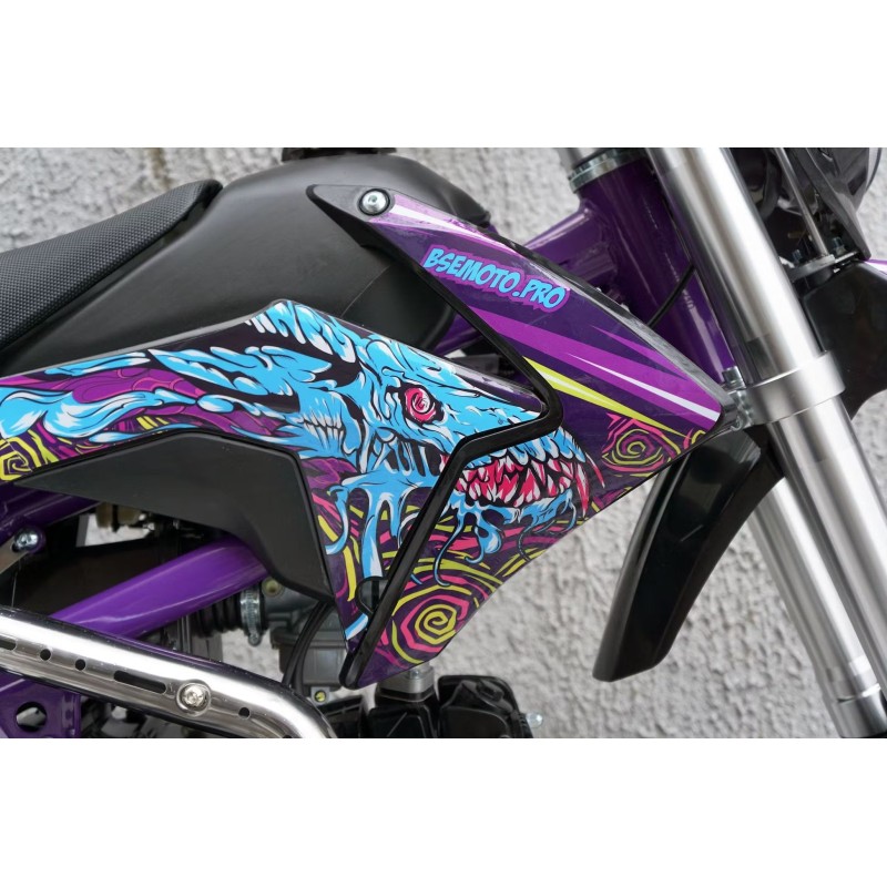 Питбайк BSE MX 125 (015) Purple Dragon