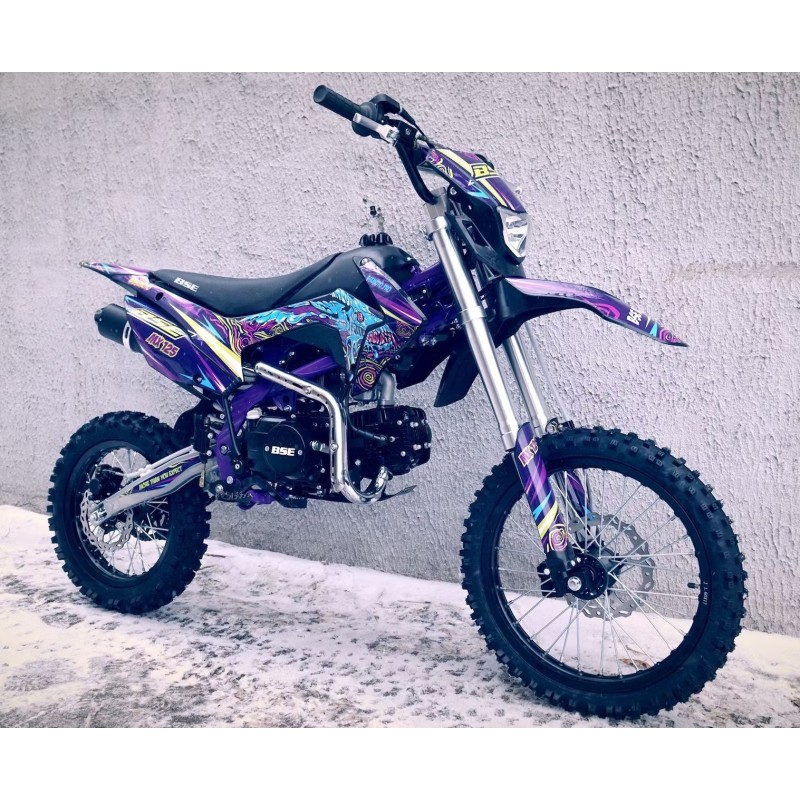 Питбайк BSE MX 125 (015) Purple Dragon