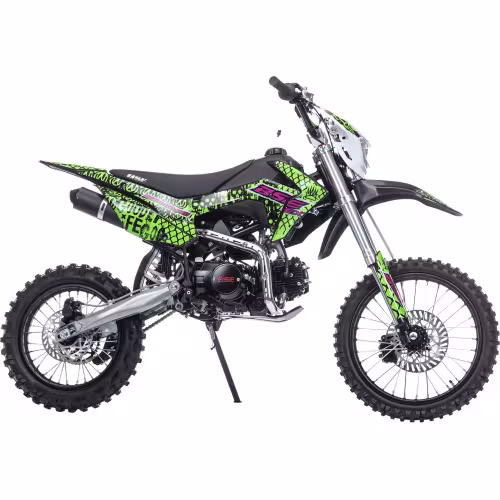 Питбайк BSE EX 125E MAX13 2.0 Green/Pink/Neon