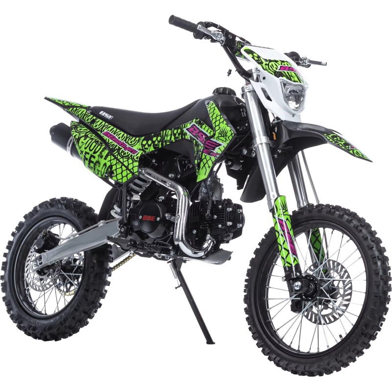 Питбайк BSE EX 125E MAX13 2.0 Green/Pink/Neon