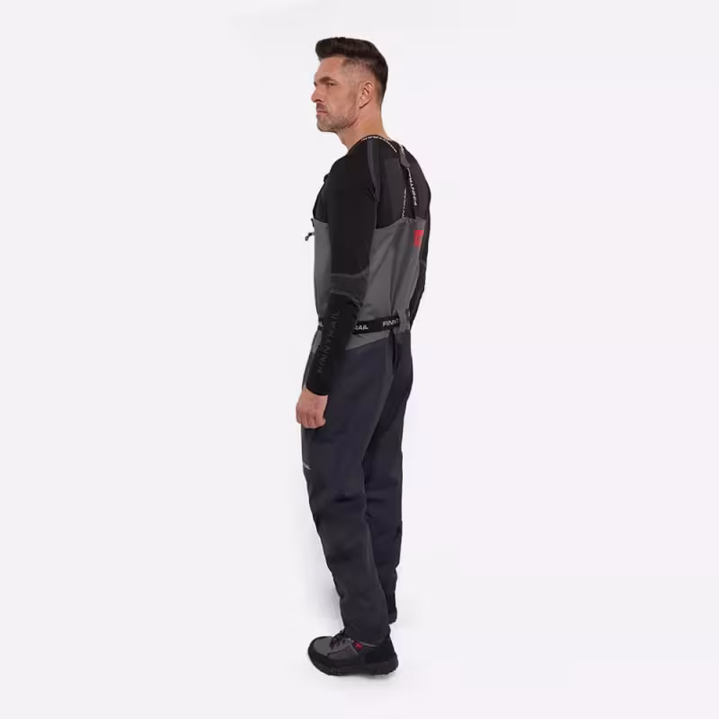 Полукомбинезон-вейдерсы Finntrail Wademan 1524, мембрана Hard-Tex, серый, размер 42-44 (XS), 160-170 см