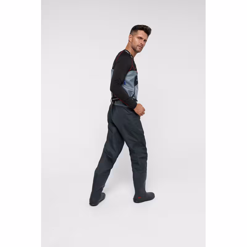 Полукомбинезон-вейдерсы Finntrail Airman 5260 Grey, мембрана Hard-Tex, серый, размер XL/44, 180-190 см