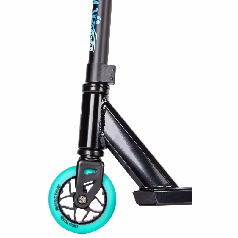 Самокат трюковой Tech Team DukeR 101 NN007619, черный/морская волна