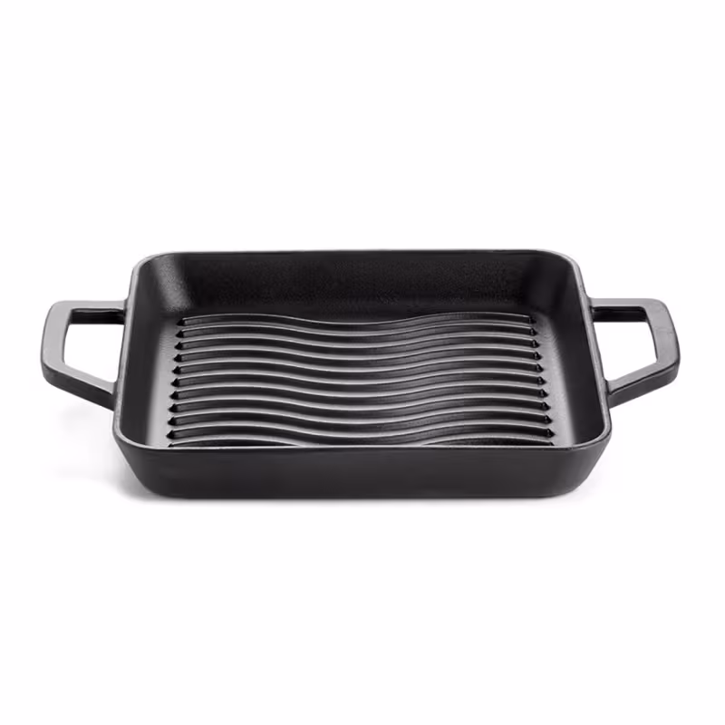 Чугунная сковорода-гриль Napoleon 56084, 25х25 см