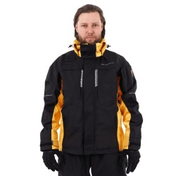 Куртка мужская Dragonfly Quad PRO Black-Yellow, черный/желтый, размер L, 182 см