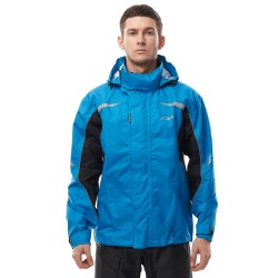 Куртка-дождевик мужская Dragonfly Evo Blue, мембрана, голубой, размер L, 182 см