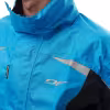 Мотокуртка-дождевик мужская Dragonfly Evo Blue, мембрана, голубой, размер L, 182 см