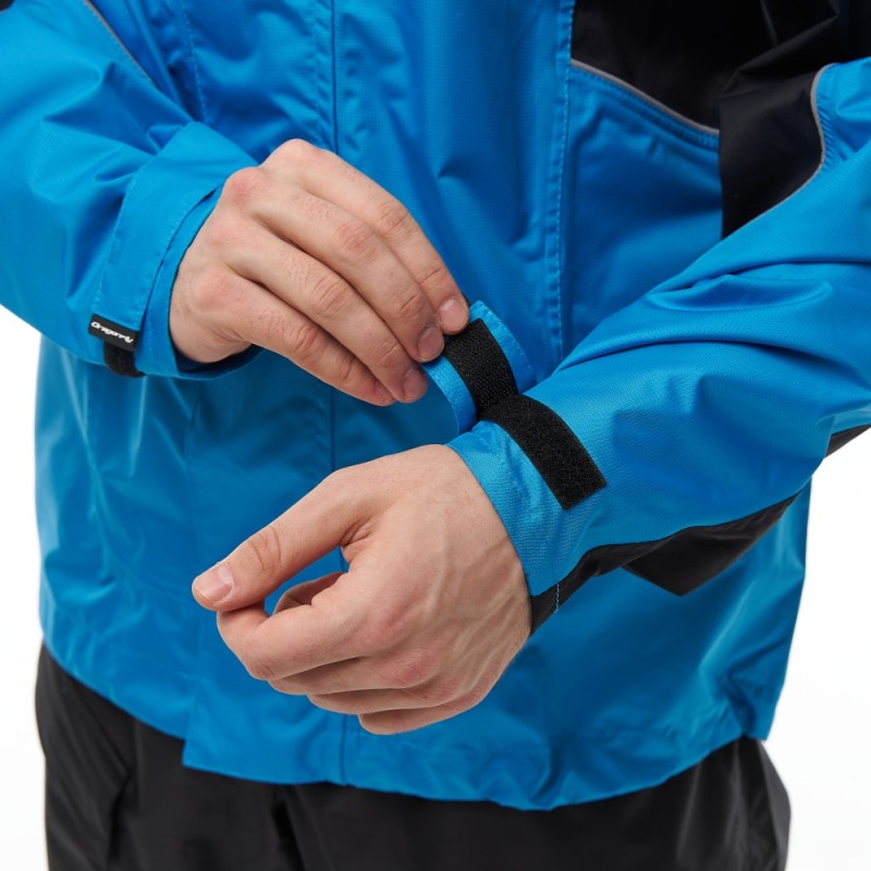 Куртка-дождевик мужская Dragonfly Evo Blue, мембрана, голубой, размер XL, 188 см