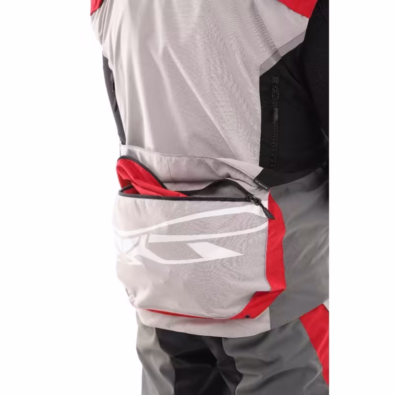 Мотокуртка мужская Dragonfly Freeride Grey/red, серый/красный, размер L, 182 см