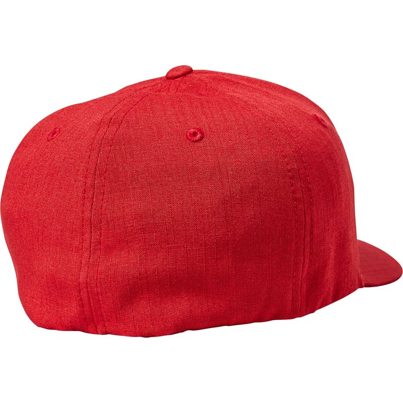 Кепка-бейсболка Fox Transposition Flexfit Hat, полиэстер, красный, S/M