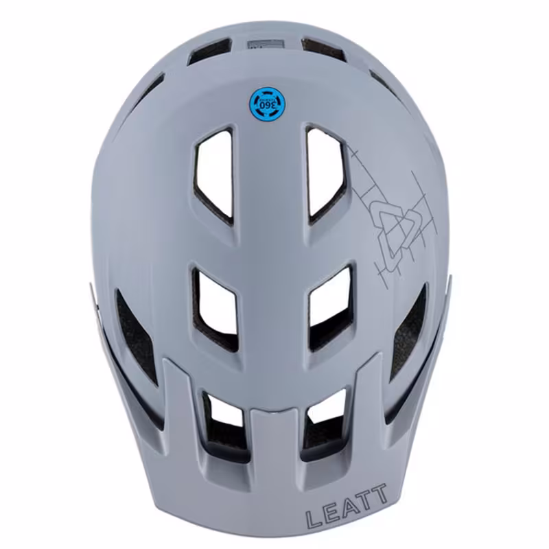 Велошлем Leatt MTB All Mountain 1.0 Titanium,серый, размер L