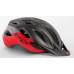 Велошлем Met Helmets Crossover,  Black/Red, черный\красный, размер XL, 60-64 см