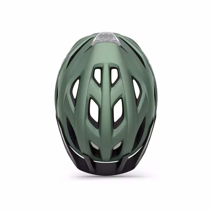 Велошлем Met Helmets Crossover Sage, оливковый, размер XL, 60-64 см