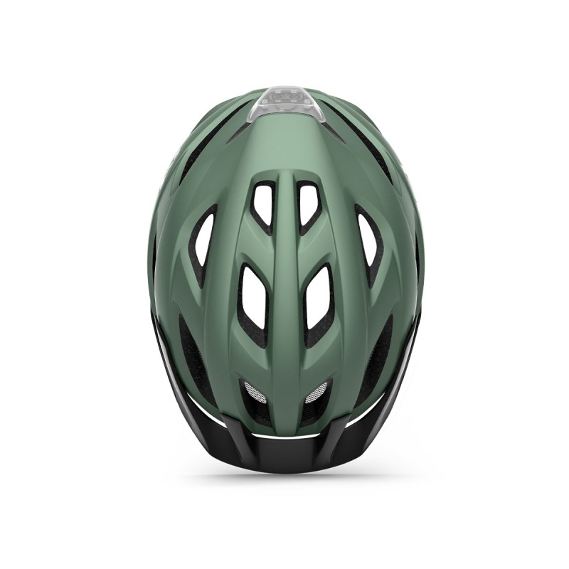 Велошлем Met Helmets Crossover, Sage, оливковый, размер XL, 60-64 см