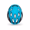 Велошлем Met Helmets Idolo, Cyan/Black, синий\черный, размер XL, 60-64 см