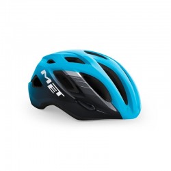 Велошлем Met Helmets Idolo, Cyan/Black, синий\черный, размер XL, 60-64 см