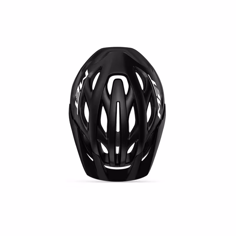 Велошлем Met Veleno, черный/красный, размер L, 58-61 см