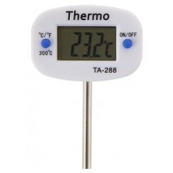 Термометр электронный ТА288, 4 см, белый