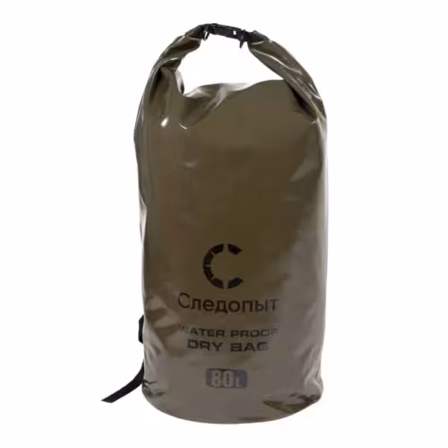 Гермомешок Следопыт Dry Bag, 80 л, хаки