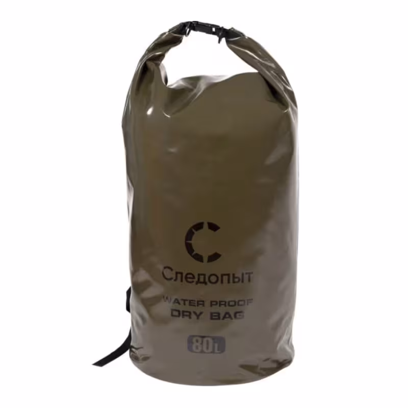 Гермомешок Следопыт Dry Bag, 80 л, хаки