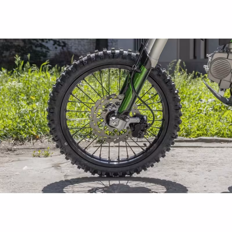 Питбайк Wels RX 140 17/14 E, зеленый