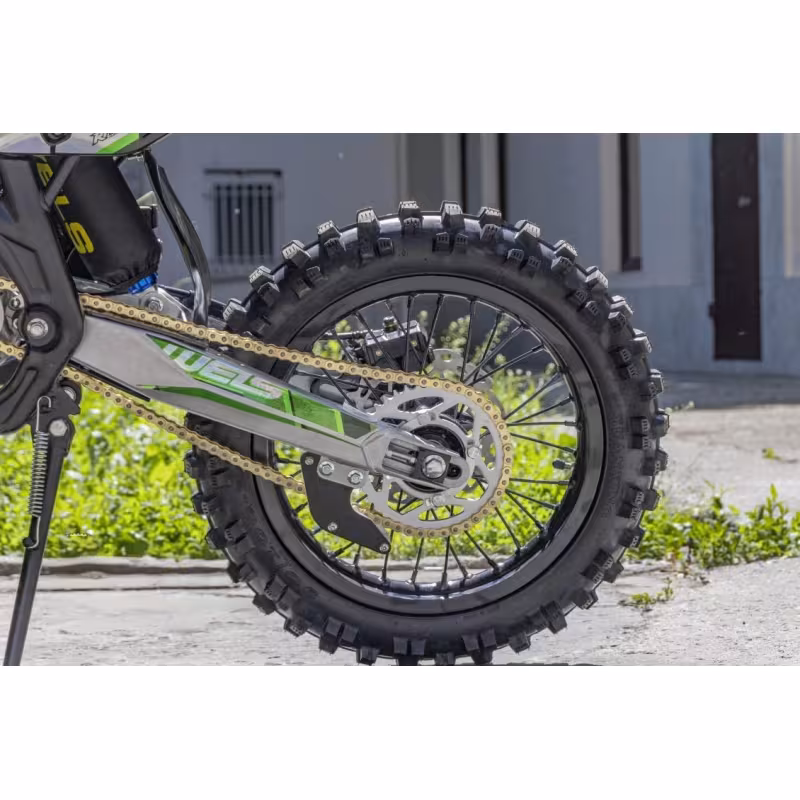 Питбайк Wels RX 140 17/14 E, зеленый