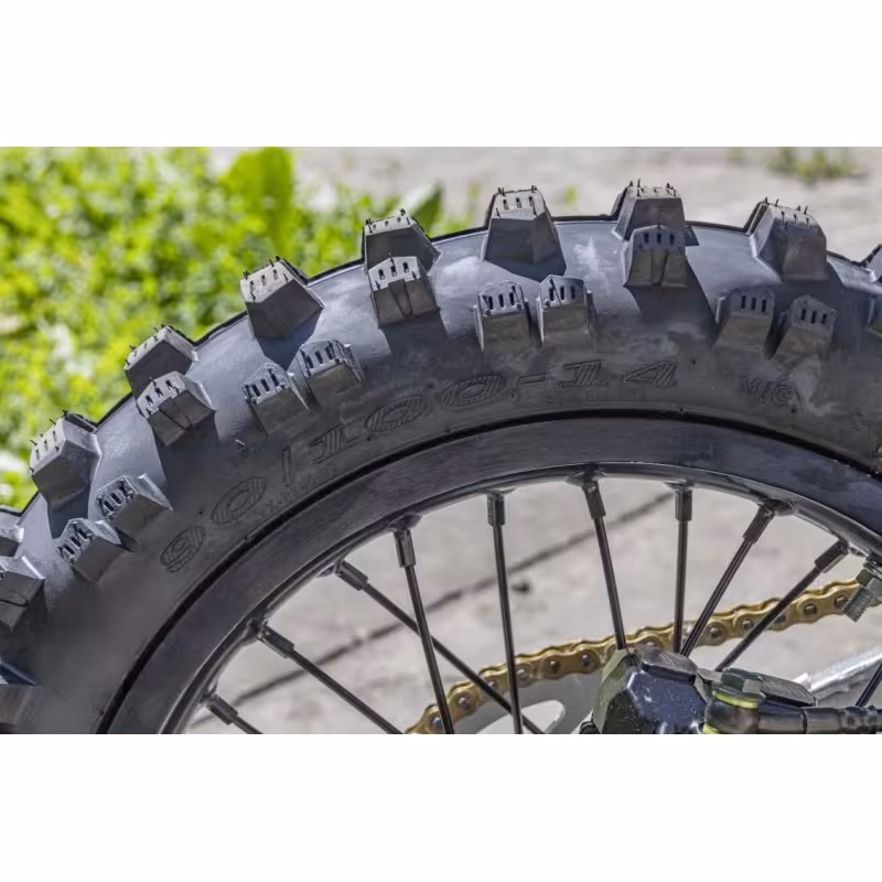 Питбайк Wels RX 140 17/14 E, зеленый