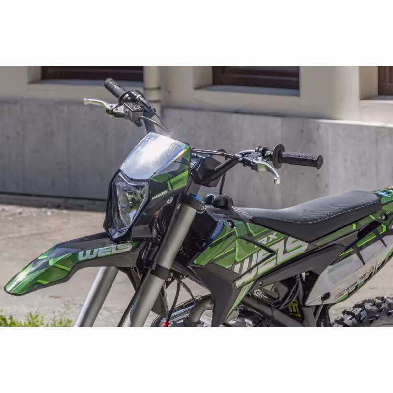 Питбайк Wels RX 140 17/14 E, зеленый