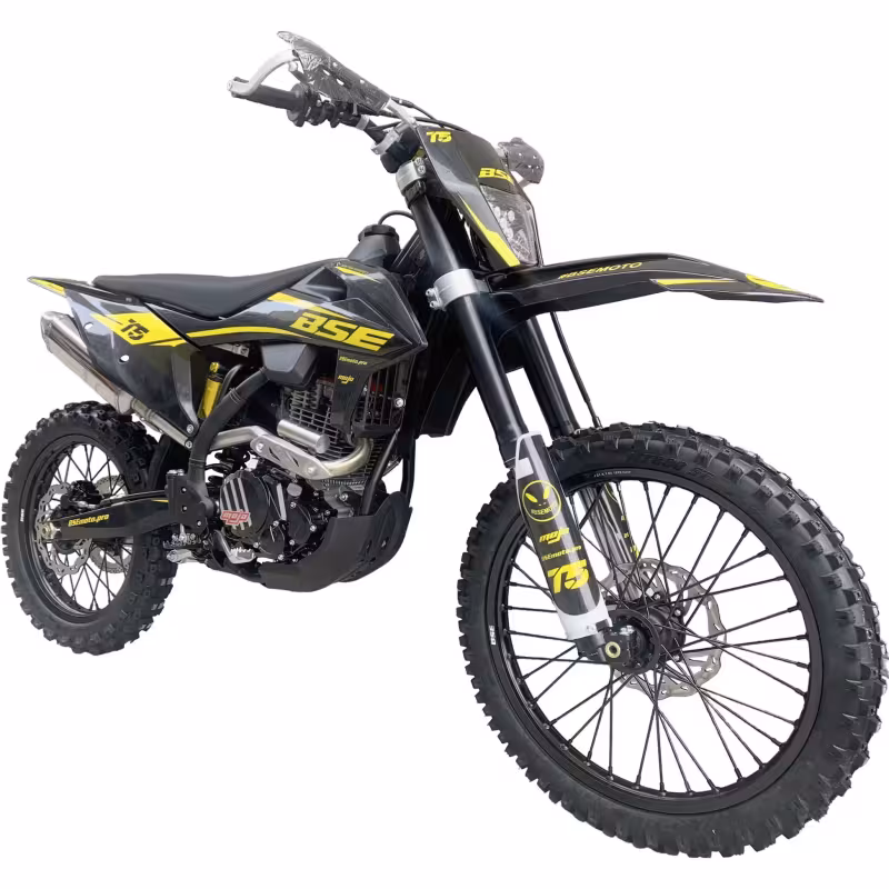 Мотоцикл кроссовый BSE T5 Black Twister