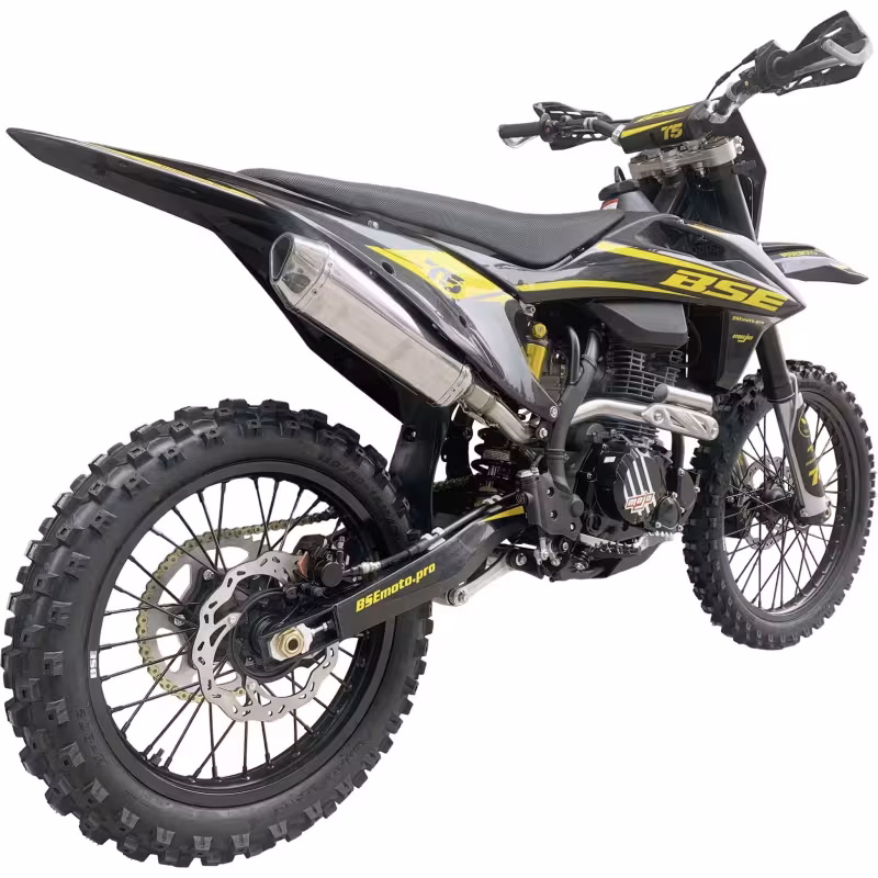 Мотоцикл кроссовый BSE T5 Black Twister