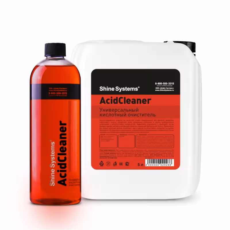 Очиститель универсальный Shine Systems AcidCleaner SS732, 5 л