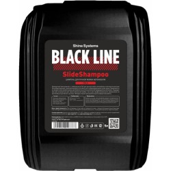 Автошампунь для ручной мойки Shine Systems Black Line SlideShampoo Cola SSBL986, 5 л 