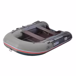 Надувная лодка ПВХ Flinc Boatsman BT365SK, пайол фанерный, серый/графит