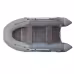 Надувная лодка ПВХ Flinc Boatsman BT365SK, пайол фанерный, серый/графит