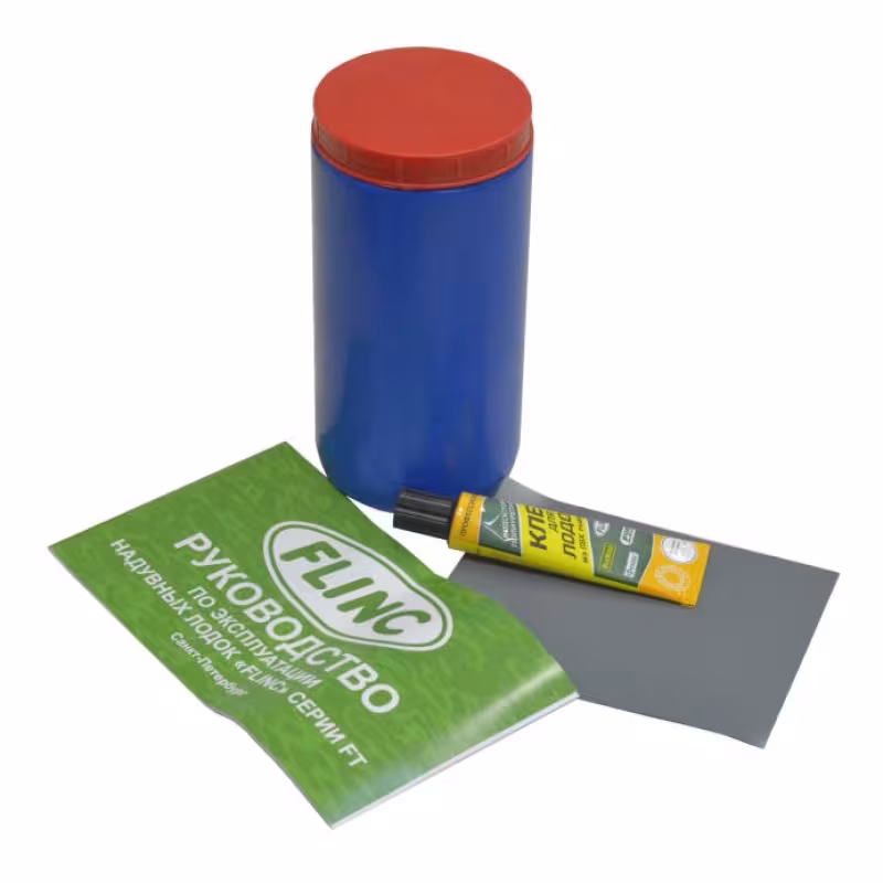 Надувная лодка ПВХ Flinc Boatsman BT365SK, пайол фанерный, серый/графит