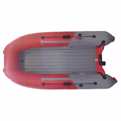 Надувная лодка ПВХ Flinc Boatsman BT300АS, НДНД, серый/красный