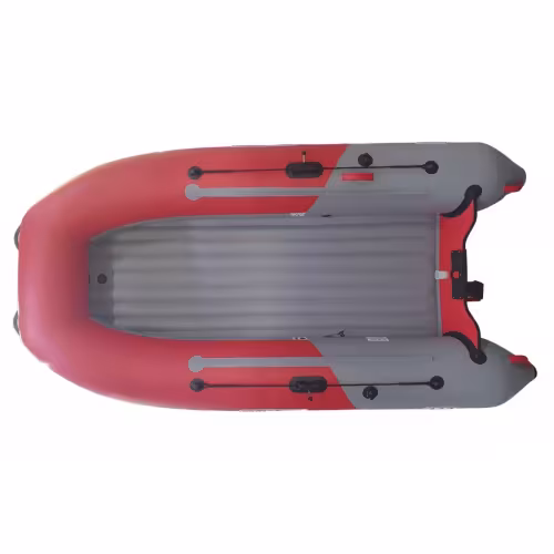 Надувная лодка ПВХ Flinc Boatsman BT300АS, НДНД, серый/красный