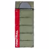 Мешок спальный Finntrail 4Seasons 1030 Red, красный/зеленый (до -15°С)
