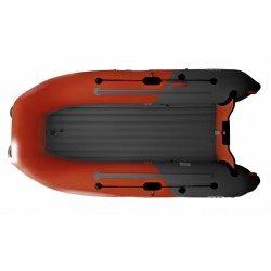 Надувная лодка ПВХ Flinc Boatsman BT300АS, НДНД, оранжевый/графит