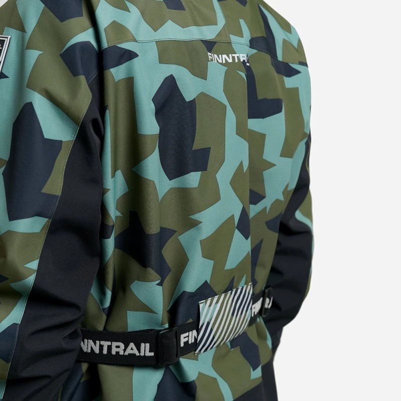 Куртка мужская Finntrail Speedmaster CamoArmy, зеленый камуфляж, размер 42-44 (XS), 160-170 см