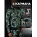 Куртка мужская Finntrail Speedmaster CamoArmy, зеленый камуфляж, размер XS, 160-170 см