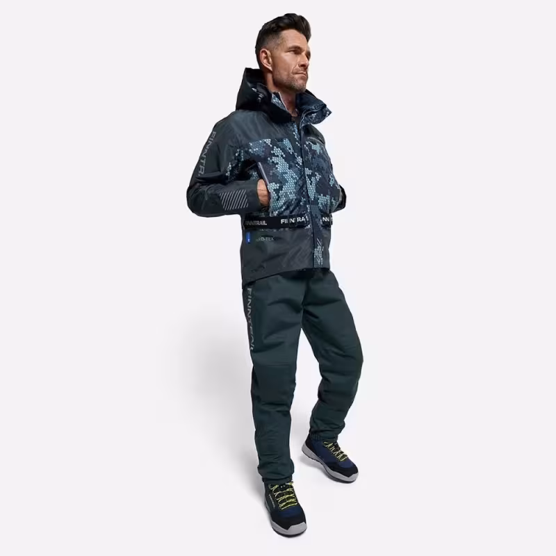 Куртка мужская Finntrail Mudway 2010 CamoGrey, мембрана Hard Tex, серый, размер 58-60 (XXL), 185-195 см