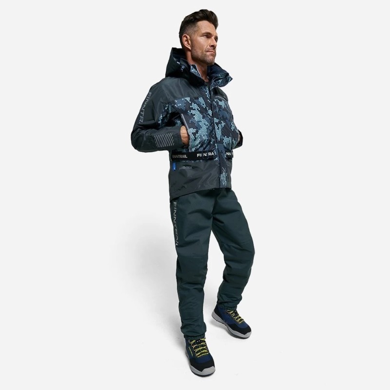 Куртка мужская Finntrail Mudway 2010 CamoGrey, мембрана Hard Tex, серый, размер 62-64 (XXXL), 190-200 см