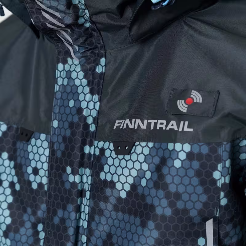 Куртка мужская Finntrail Mudway 2010 CamoGrey, мембрана Hard Tex, серый, размер 62-64 (XXXL), 190-200 см