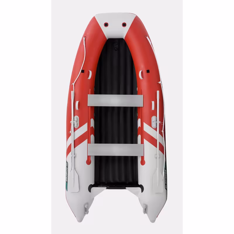 Надувная лодка ПВХ Gladiator E330PRO, НДНД, красный/белый