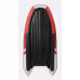 Надувная лодка ПВХ Gladiator E330PRO, НДНД, красный/белый