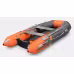 Надувная лодка ПВХ Gladiator E380S, НДНД, оранжевый/темно-серый
