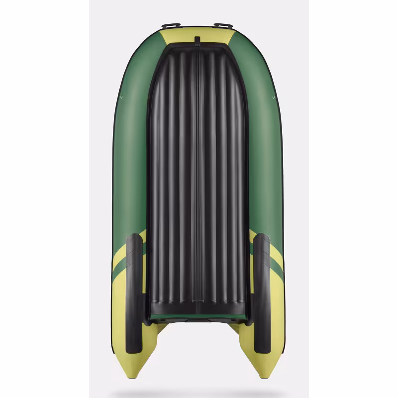 Надувная лодка ПВХ Gladiator E380S, НДНД, зеленый/оливковый