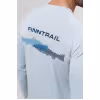 Лонгслив мужской Finntrail Wave 6606, полиэстер, серый, размер 42-44 (XS), 160-170 см