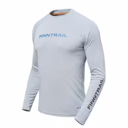 Лонгслив мужской Finntrail Wave 6606, полиэстер, серый, размер 58-60 (XXL), 185-195 см